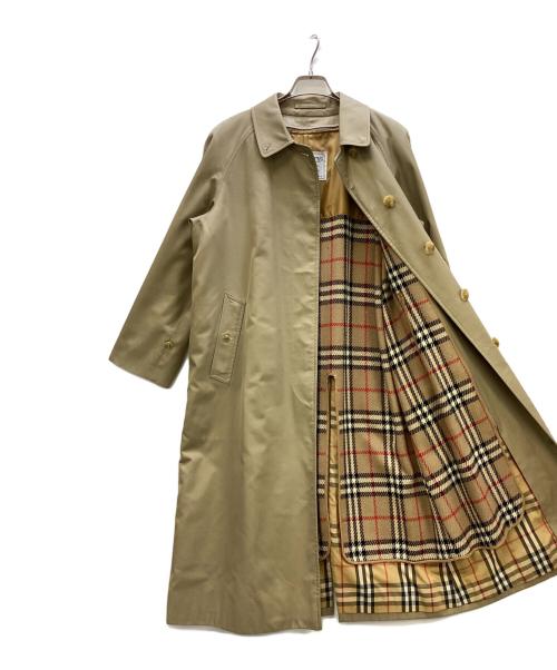 Burberry's（バーバリーズ）Burberry's (バーバリーズ) ライナー付ステンカラーコート カーキ サイズ:11の古着・服飾アイテム