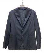 TAGLIATOREタリアトーレ）の古着「2Bナイロンテーラードジャケット」｜ブラック