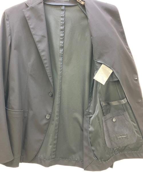 TAGLIATORE（タリアトーレ）TAGLIATORE (タリアトーレ) 2Bナイロンテーラードジャケット ブラック サイズ:不明の古着・服飾アイテム