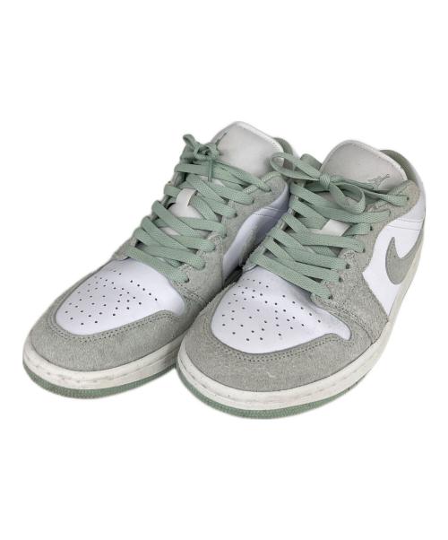 NIKE（ナイキ）NIKE (ナイキ) AIR JORDAN1 LOW（ジョーダンワンロー） ブルー×ホワイト サイズ:UK8の古着・服飾アイテム