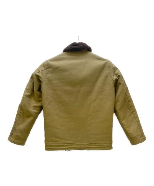 THE REAL McCOY'S（ザ・リアルマッコイズ）THE REAL McCOY'S (ザ・リアルマッコイズ) N-1 DECK JACKET カーキ サイズ:SIZE 36の古着・服飾アイテム
