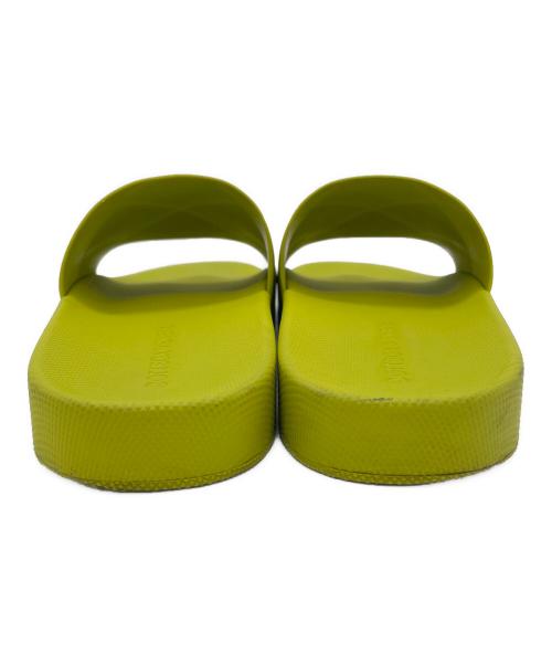 BOTTEGA VENETA（ボッテガベネタ）BOTTEGA VENETA (ボッテガベネタ) ザ・スライダーサンダル 黄緑 サイズ:41の古着・服飾アイテム