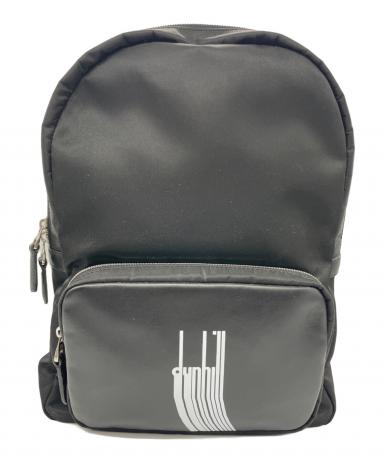 中古・古着通販】dunhill (ダンヒル) ロゴバックパック ブラック