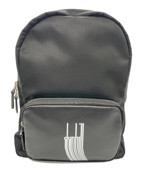 dunhill（ダンヒル）dunhill (ダンヒル) ロゴバックパック ブラックの古着・服飾アイテム