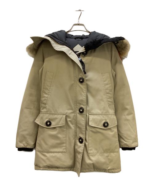 CANADA GOOSE（カナダグース）CANADA GOOSE (カナダグース) BRONTE PARKA ベージュ サイズ:XSの古着・服飾アイテム