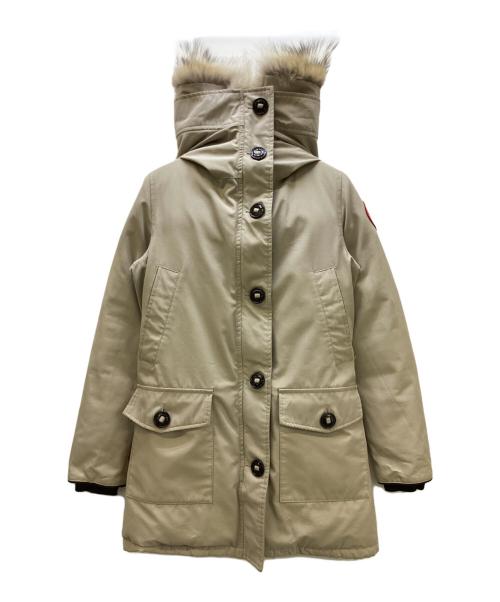 CANADA GOOSE（カナダグース）CANADA GOOSE (カナダグース) BRONTE PARKA ベージュ サイズ:XSの古着・服飾アイテム