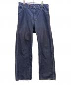 SCYEBASICSサイベーシックス）の古着「ライトデニムワークパンツ」｜インディゴ