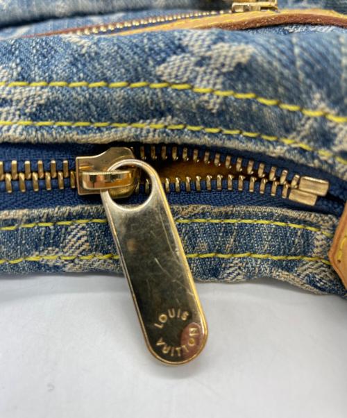 LOUIS VUITTON（ルイ ヴィトン）LOUIS VUITTON (ルイ ヴィトン) ショルダーバッグ モノグラム・デニム バギーPM ブルーの古着・服飾アイテム