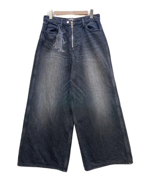 masu（エムエーエスユー）masu (エムエーエスユー) 24SS MASUBOYS BAGGY JEANS ブラック サイズ:46の古着・服飾アイテム