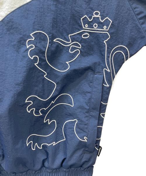 NEIGHBORHOOD（ネイバーフッド）NEIGHBORHOOD (ネイバーフッド) ナイロンジャケット ホワイト×ネイビー×レッド サイズ:Lの古着・服飾アイテム