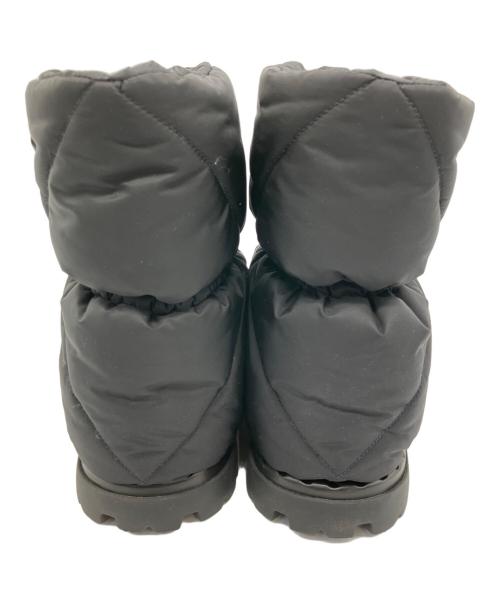 PRADA（プラダ）PRADA (プラダ) パデットナイロンブーツ ブラック サイズ:38の古着・服飾アイテム