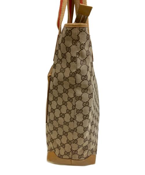 GUCCI（グッチ）GUCCI (グッチ) トートバッグ ベージュの古着・服飾アイテム