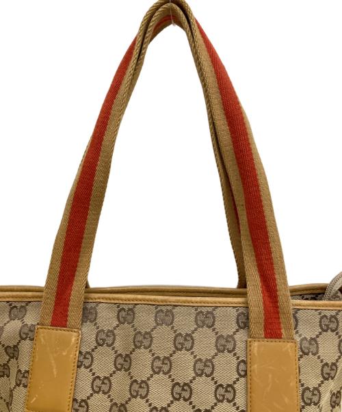 GUCCI（グッチ）GUCCI (グッチ) トートバッグ ベージュの古着・服飾アイテム
