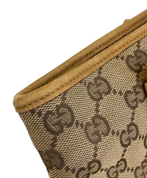 GUCCI（グッチ）GUCCI (グッチ) トートバッグ ベージュの古着・服飾アイテム