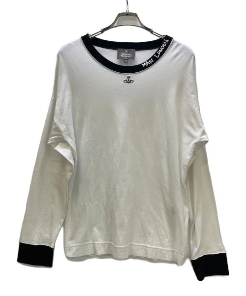 Vivienne Westwood（ヴィヴィアンウエストウッド）Vivienne Westwood (ヴィヴィアンウエストウッド) 長袖シャツ ホワイト サイズ:44の古着・服飾アイテム