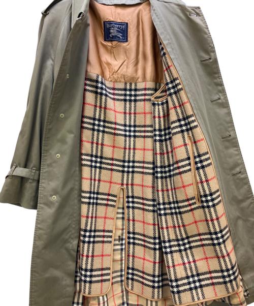 Burberry's（バーバリーズ）Burberry's (バーバリーズ) ライナー付ステンカラーコート カーキ サイズ:不明の古着・服飾アイテム