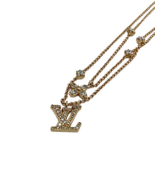 LOUIS VUITTON（ルイ ヴィトン）LOUIS VUITTON (ルイ ヴィトン) ネックレス・レディ LV ゴールドの古着・服飾アイテム