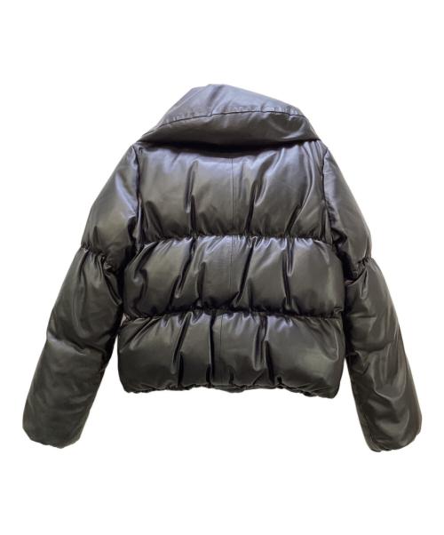 theory（セオリー）theory (セオリー) ラムレザーダウンジャケット ブラック サイズ:2の古着・服飾アイテム