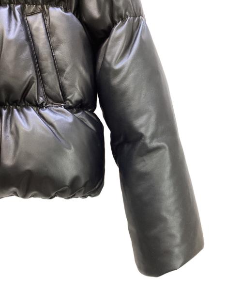 theory（セオリー）theory (セオリー) ラムレザーダウンジャケット ブラック サイズ:2の古着・服飾アイテム