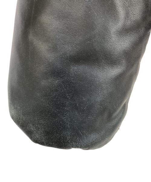 theory（セオリー）theory (セオリー) ラムレザーダウンジャケット ブラック サイズ:2の古着・服飾アイテム