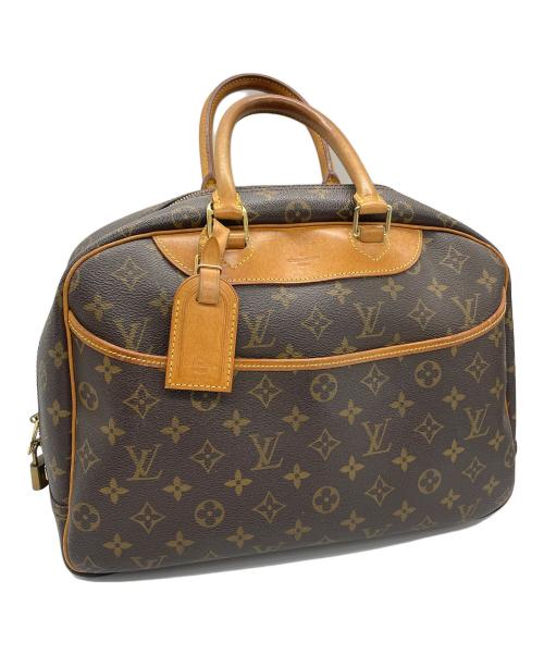 LOUIS VUITTON（ルイ ヴィトン）LOUIS VUITTON (ルイ ヴィトン) ハンドバッグ ドーヴィル(ボーリングヴァニティ) ブラウンの古着・服飾アイテム