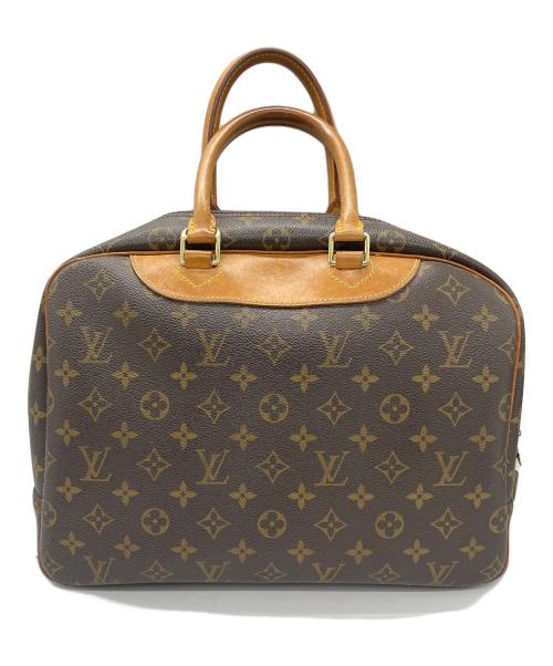 LOUIS VUITTON（ルイ ヴィトン）LOUIS VUITTON (ルイ ヴィトン) ハンドバッグ ドーヴィル(ボーリングヴァニティ) ブラウンの古着・服飾アイテム