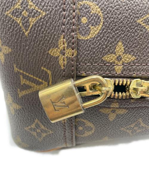 LOUIS VUITTON（ルイ ヴィトン）LOUIS VUITTON (ルイ ヴィトン) ハンドバッグ ドーヴィル(ボーリングヴァニティ) ブラウンの古着・服飾アイテム