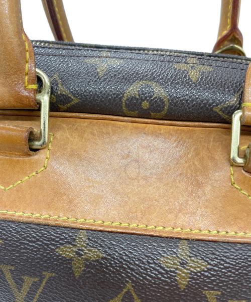 LOUIS VUITTON（ルイ ヴィトン）LOUIS VUITTON (ルイ ヴィトン) ハンドバッグ ドーヴィル(ボーリングヴァニティ) ブラウンの古着・服飾アイテム