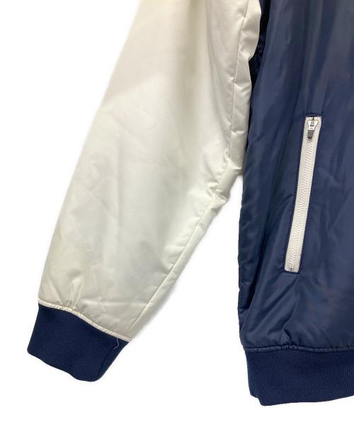 rough & swell（ラフアンドスウェル）rough & swell (ラフアンドスウェル) 中綿ジャケット ホワイト×ネイビー サイズ:XLの古着・服飾アイテム