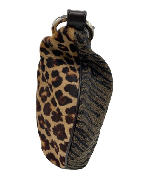 FENDI（フェンディ）FENDI (フェンディ) ハンドバッグ ボルサ ブラウンの古着・服飾アイテム