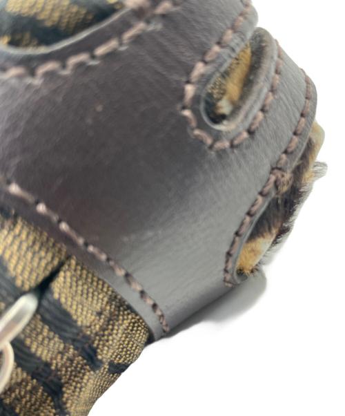 FENDI（フェンディ）FENDI (フェンディ) ハンドバッグ ボルサ ブラウンの古着・服飾アイテム