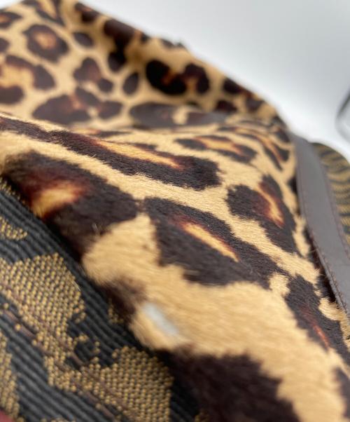 FENDI（フェンディ）FENDI (フェンディ) ハンドバッグ ボルサ ブラウンの古着・服飾アイテム