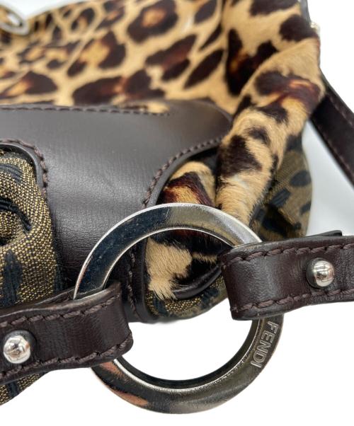 FENDI（フェンディ）FENDI (フェンディ) ハンドバッグ ボルサ ブラウンの古着・服飾アイテム