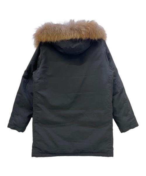 DANTON（ダントン）DANTON (ダントン) ダウンコート タッサー ブラック サイズ:38の古着・服飾アイテム