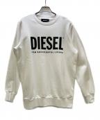 DIESELディーゼル）の古着「ロゴスウェット」｜ホワイト