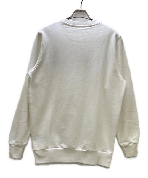 DIESEL（ディーゼル）DIESEL (ディーゼル) ロゴスウェット ホワイト サイズ:Sの古着・服飾アイテム