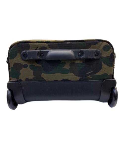 A BATHING APE（アベイシングエイプ）A BATHING APE (アベイシングエイプ) キャリーバッグ グリーンの古着・服飾アイテム