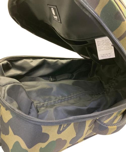 A BATHING APE（アベイシングエイプ）A BATHING APE (アベイシングエイプ) キャリーバッグ グリーンの古着・服飾アイテム