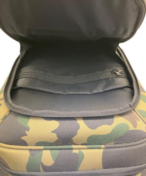 A BATHING APE（アベイシングエイプ）A BATHING APE (アベイシングエイプ) キャリーバッグ グリーンの古着・服飾アイテム