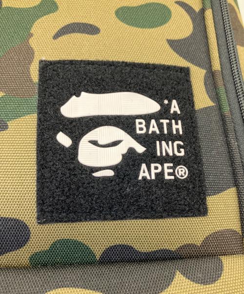 A BATHING APE（アベイシングエイプ）A BATHING APE (アベイシングエイプ) キャリーバッグ グリーンの古着・服飾アイテム