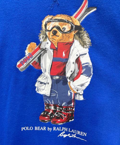 POLO RALPH LAUREN（ポロ・ラルフローレン）POLO RALPH LAUREN (ポロ・ラルフローレン) ポロベア　スウェット ブルー サイズ:XXLの古着・服飾アイテム