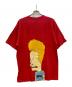 stussy (ステューシー) BEAVIS AND BUTT HEAD (ビーバス・アンド・バットヘッド) 半袖カットソー レッド サイズ:XL：10000円