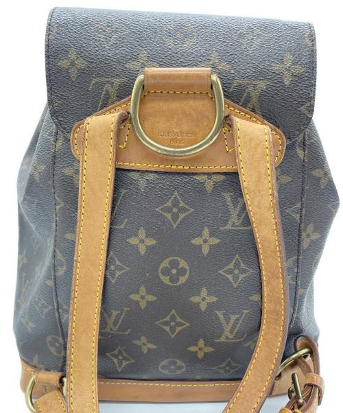 LOUIS VUITTON（ルイ ヴィトン）LOUIS VUITTON (ルイ ヴィトン) リュック モノグラム ミニモンスリ ブラウンの古着・服飾アイテム