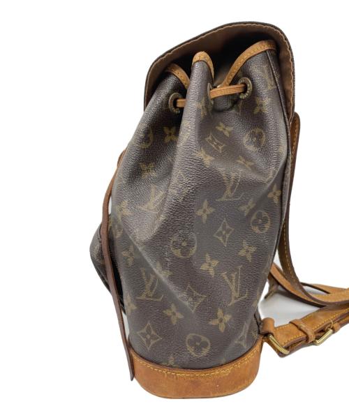 LOUIS VUITTON（ルイ ヴィトン）LOUIS VUITTON (ルイ ヴィトン) リュック モノグラム ミニモンスリ ブラウンの古着・服飾アイテム