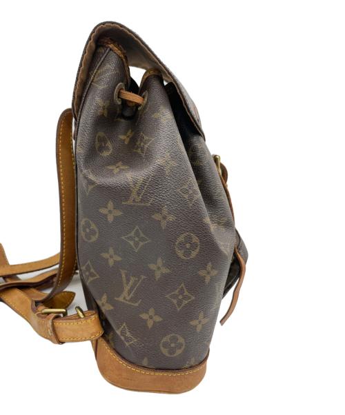 LOUIS VUITTON（ルイ ヴィトン）LOUIS VUITTON (ルイ ヴィトン) リュック モノグラム ミニモンスリ ブラウンの古着・服飾アイテム
