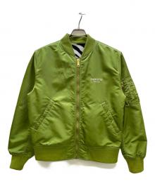SUPREME（シュプリーム）の古着「Contrast Stitch Reversible MA-1 17SS」｜グリーン