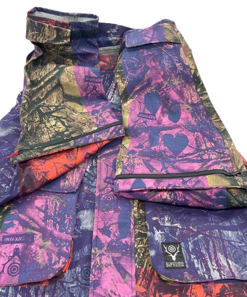 SUPREME（シュプリーム）Supreme (シュプリーム) south2 west8 (サウスツー ウエストエイト) リバートレックジャケット マルチカラー サイズ:Mの古着・服飾アイテム