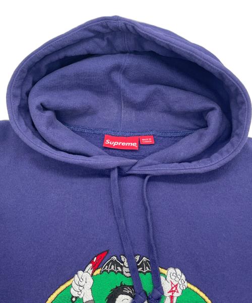 SUPREME（シュプリーム）SUPREME (シュプリーム) 21SS Vampire Boy Hooded Sweatshirt パープル サイズ:Mの古着・服飾アイテム