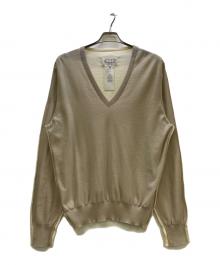 Maison Margiela（メゾンマルジェラ）の古着「Inside Out Knit」｜ベージュ