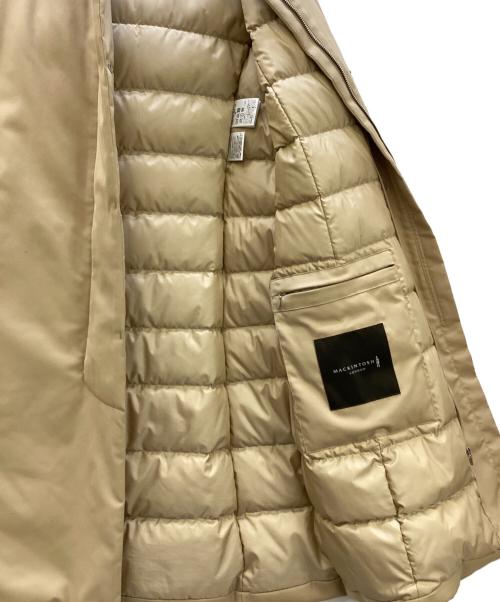 MACKINTOSH LONDON（マッキントッシュ ロンドン）MACKINTOSH LONDON (マッキントッシュ ロンドン) ロングダウンコート ベージュ サイズ:38の古着・服飾アイテム